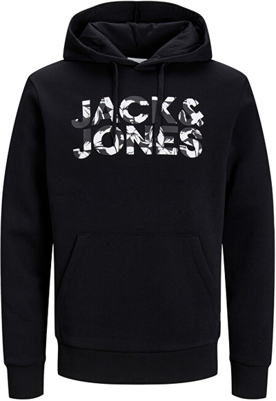 Duks për meshkuj Jack&Jones JJEJEFF Standard Fit, i zi