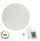 Llambë dekorative kopshti Garden Globe Globo Fi400, LED RGB 10W, me telekomandë, e bardhë