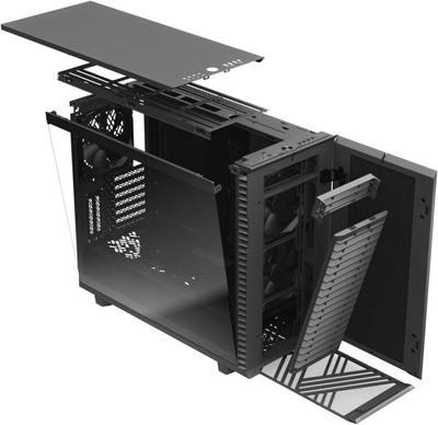 Kasë Fractal Design Define 7, hirtë