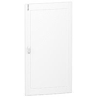 Derë e mbyllur për panel Schneider Electric Pragma, 5 rreshta, 24 module, e bardhë