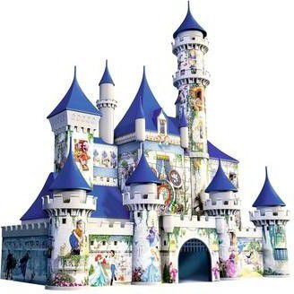 Puzzle 3D Ravensburger Disney Castle, 216 copa, shumëngjyrësh
