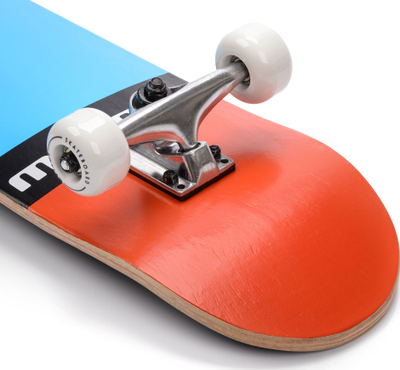Skateboard Meteor Wooden Complete, dërrasë druri panje 9 shtresa, kushineta ABEC 5, shumëngjyrësh