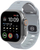 Rrip dore Mobile Origin Strap për Apple Watch, silikon, 42–49mm, gri e çelët