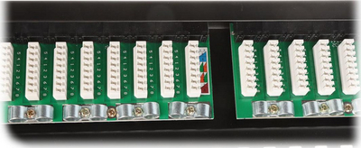 Panel shpërndarës Delta, 24x RJ-45, Angle 6