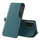 Këllëf Eco Leather View për telefon Samsung Galaxy A72, tip libër, me mbajtëse, i gjelbër