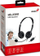 Kufje Genius HS-230U, USB-C, me mikrofon, ngjyrë e zezë