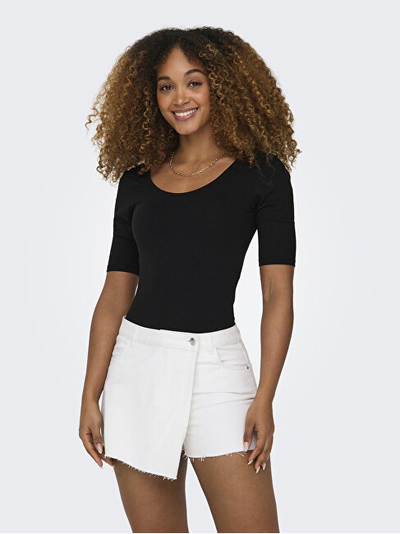 Bluzë për femra Only Onllove Women's Body, e zezë