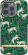 Kapak telefoni Leopard për iPhone 13 Pro 6.1", mbrojtje 360°, jeshile