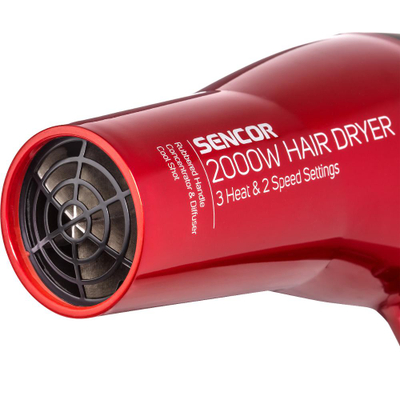 [OUTLET] Tharëse për flokë Sencor SHD 6701RD, e kuqe 