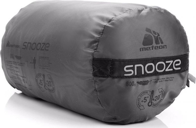 Çantë fjetje Meteor Snooze, 800 g, verë, gri