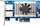 Мрежна картичка QNAP QXG-10G2T, 2x10GbE, PCI Express, внатрешна