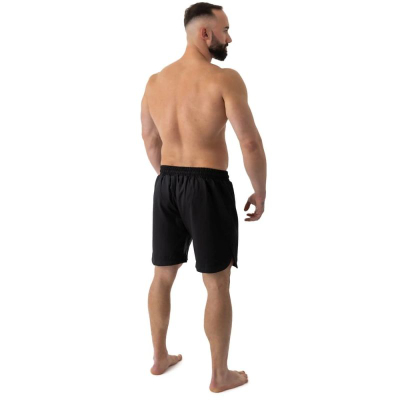 Кратки панталони за тренинг Bushido Black MMA Training, полиестер, црни