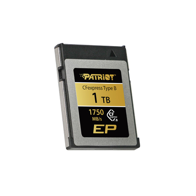 Kartë memorie Patriot EP CFexpress 2.0 Type B, 1TB, 1750MB/s, e zezë