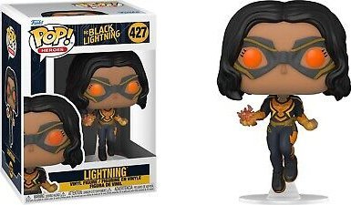 Figurë vinili Funko Pop Heroes Black Lightning Lightning, 11 cm, me shumë ngjyra