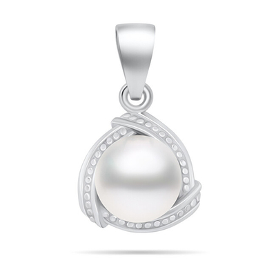 Set Pendant dhe vathë për femra Brilio Silver SET268W, të argjendta