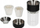 Set pour-over kafeje Fellow Stagg X, çelik inox, filxhan dopio xham, transparent