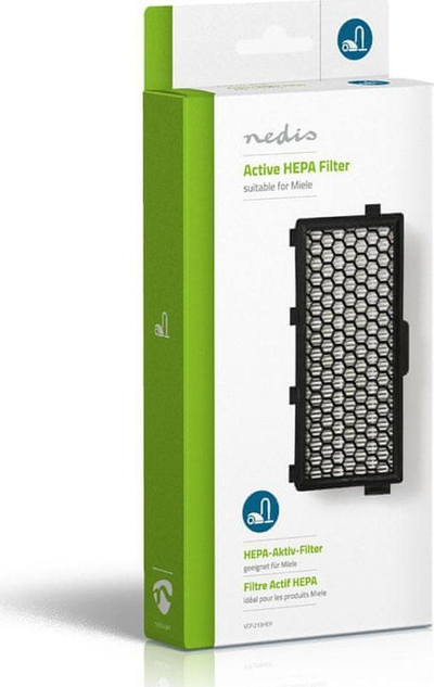 Filtër HEPA zëvendësues Miele SF-AH50, për seri S4000 deri S8999, i bardhë