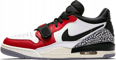 Atlete Nike Jordan Air Legacy 312 Low M CD7069-106, për meshkuj, të bardha të zeza të kuqe