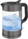 Ibrik elektrik Proficook Glass Kettle, 1.7L, xham, i zi transparent