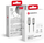 Kabllo USB Forcell F ENERGY C236, USB A me Lightning, 2m, 12W, ngjyrë argjendtë