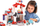 Set ndërtimi Ecoiffier Abrick Spital, me mjete emergjence, 18+ muajsh, shumëngjyrësh