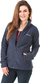 Bluzë polar për goca Hi-Tec Lady Henis, me zinxhir gjithëpërgjatë, madhësia XL, blu navy