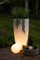 Vazo dekorative LED Flower Pot Shining Curvy, 8W, 800lm, E27, IP44, e bardhë