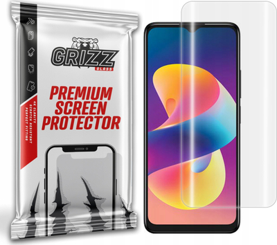 Folie mbrojtëse Hydrogel Grizz për TCL 50 LE, transparente, që s’i ha gërvishtja kollaj
