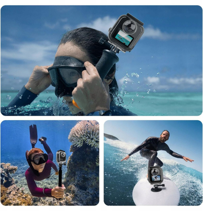 Kuti nënujore Puluz PU1098T për GoPro Max 2, rezistente deri 45m, transparente
