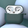 Mbrojtëse Hurtel Case D për AirPods 3, silikoni, me unazë, e zezë
