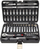 Set çelësash AWTOOLS Black Line, 63 pjesë, 1/4", i zi