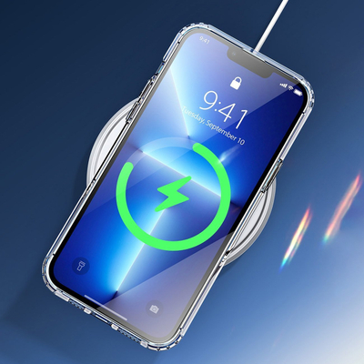 Kapak telefoni DUX DUCIS Clin për iPhone 14 Pro Max, MagSafe, transparent