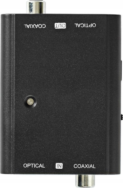 Konvertues audio dixhital Nedis, bi-directional, Toslink në S/PDIF