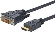 Kabllo video Vivolink PROHDMIDVI10, HDMI në DVI-D, 10 m, e zezë