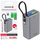 Надворешна батерија Свисстен Traveling, 25000mAh, 100W, металик сива