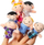 Set kukulla gishti Puppets 22391, 6 copa, shumëngjyrëshe