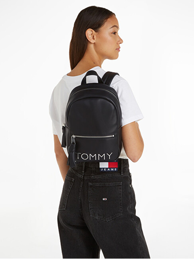 Çantë shpine për femra Tommy Hilfiger, e zezë