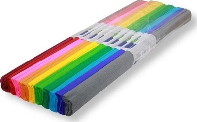 Letër dekorative Gimboo Crumpled Tissue, 50 x 200 cm, set 10 copë, shumëngjyrëshe