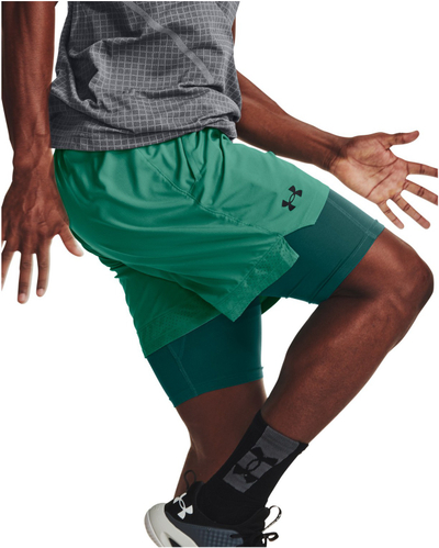 Shorce sportiv Under Armour Vanish Woven 2in1, për meshkuj, jeshil