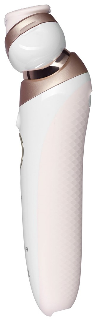 Epilator Braun Silk-épil Series 9 Flex 9-030 3D, Wet &amp; Dry, pa kabllo, i bardhë