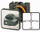 Çelës rrotullues Eaton T0-3-8048/E, 20A, i zi