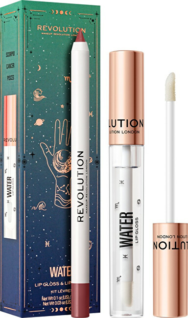 Set Revolution London Fantasy Shkëlqyes për buzë 3 ml+ Laps për buzë