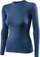 Термичка блуза Brubeck LS12810 Active Wool за жени, мерино, со долги ракави, деним, L