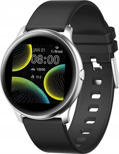 Smartwatch G. Rossi SW010-11, ekran 1.3", IP67, i zi
