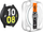 Xham mbrojtës Spigen Glass tR EZ Fit, 2 copë, për Samsung Galaxy Watch6 44mm, transparent