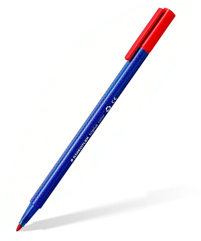 Set stilolapsash me majë fibre Staedtler Triplus Color, 20 copë, ngjyra pastel