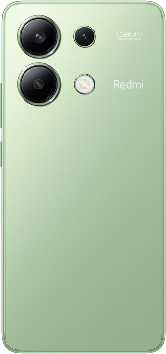 Celular Xiaomi Redmi Note 13, 8GB/256GB, i gjelbër