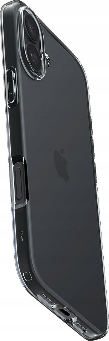 Mbështjellës telefoni Spigen Crystal Flex, për iPhone 16, transparent Space Crystal