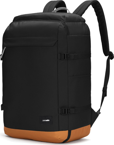 Shpinë Pacsafe GO Carry On, 44L, kundër vjedhjes, e zezë