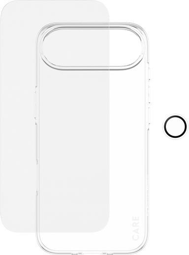Fole mbrojtëse PanzerGlass SAFE CARE 3 në 1 për iPhone 17 Air, set, transparente